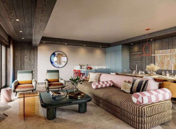 Apartment in Courchevel 1650 - view 1