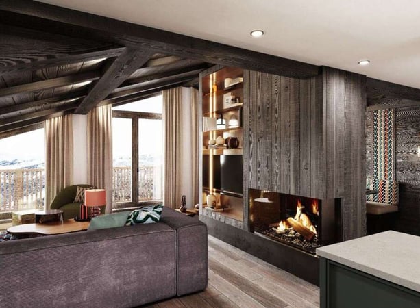 Apartment in Courchevel 1650 - view 1