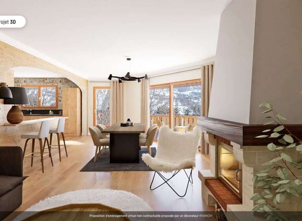 Chalet in Les Belleville - view 1