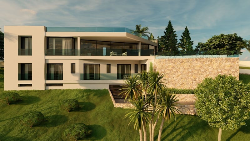 Villa in Costa d'en Blanes - view 1