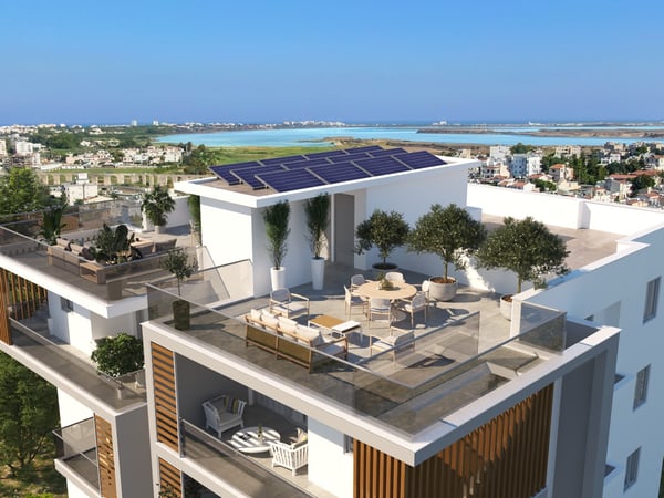 Penthouse in Kamares - view 1