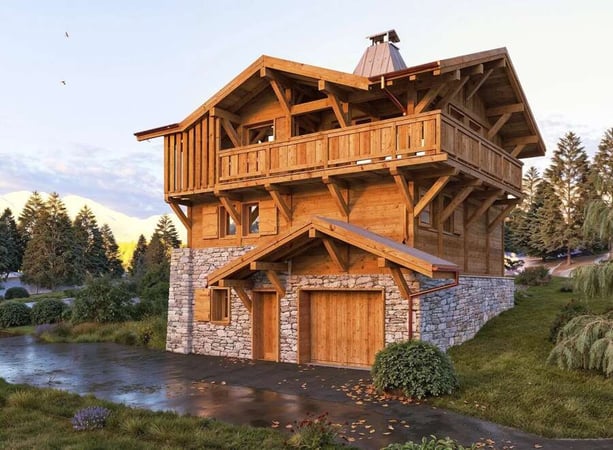 House in Les Gets - view 1