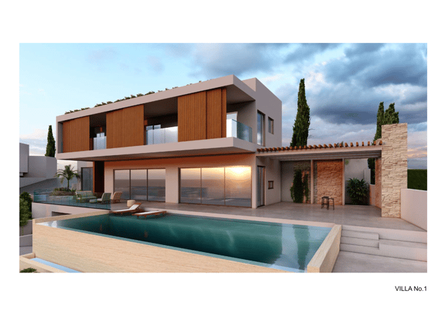 House in Pegeia - view 1