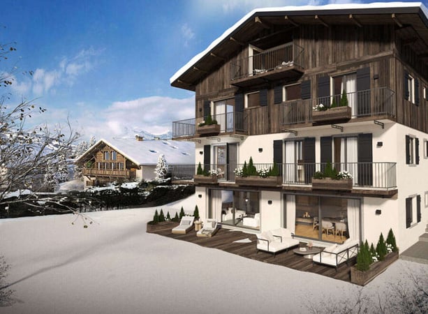 Chalet in Megeve - view 1