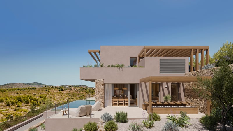 Villa in Lliber - view 1
