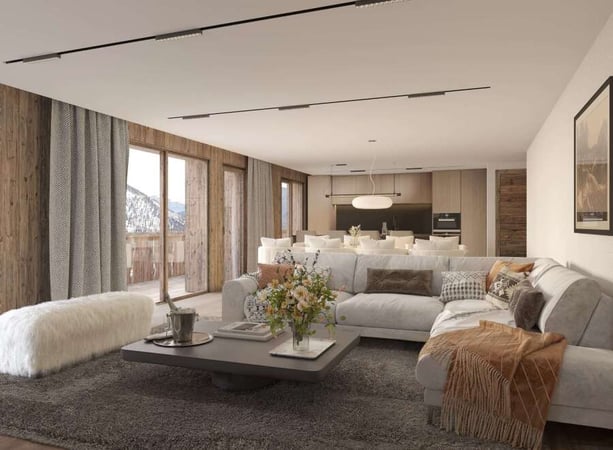 Apartment in Megeve - view 1