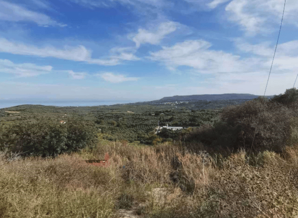 Land in Kastellos - view 1