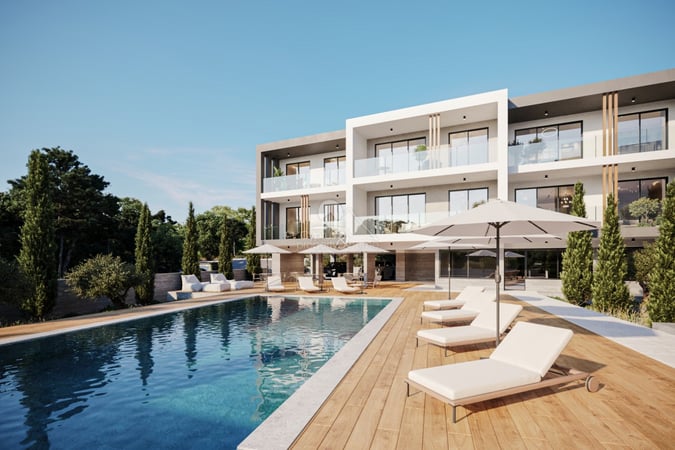 Apartment in Chlorakas - view 1