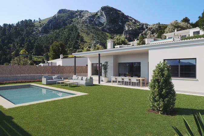 Villa in Penaguila - view 1