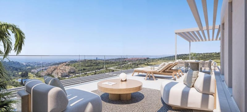 Penthouse in Estepona - view 1