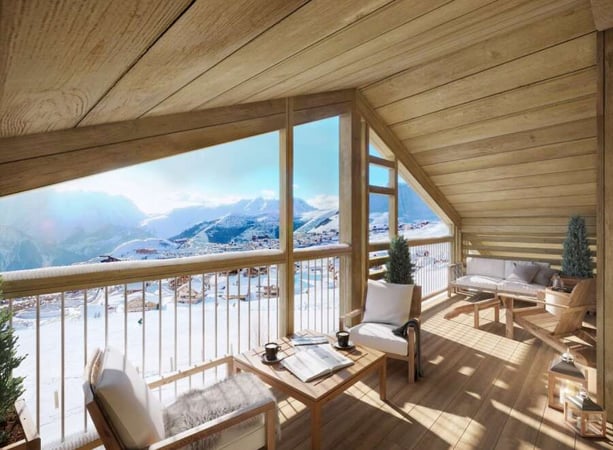 Apartment in Huez - view 1
