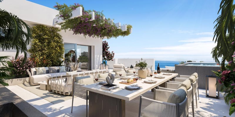Penthouse in Casares - view 1