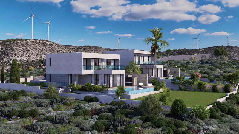 House in Kouklia - view 1