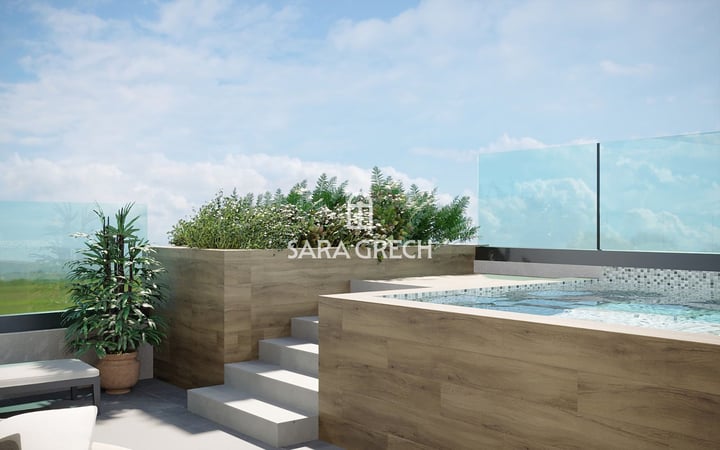 Penthouse in Balzan - view 1