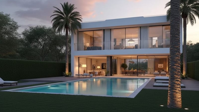 Villa in Tinizara - view 1