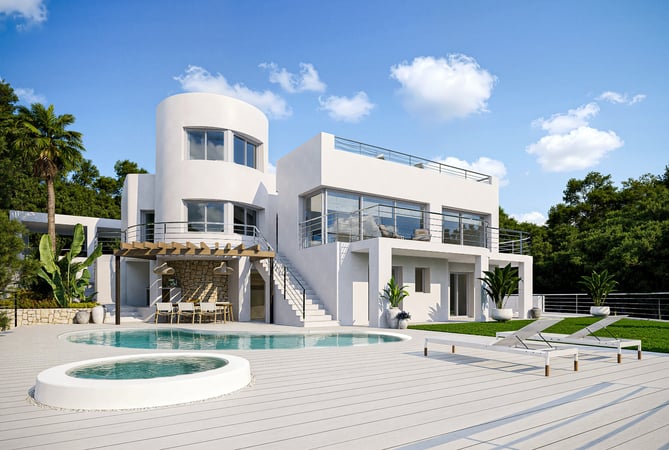 Villa in Altea la Vella - view 1