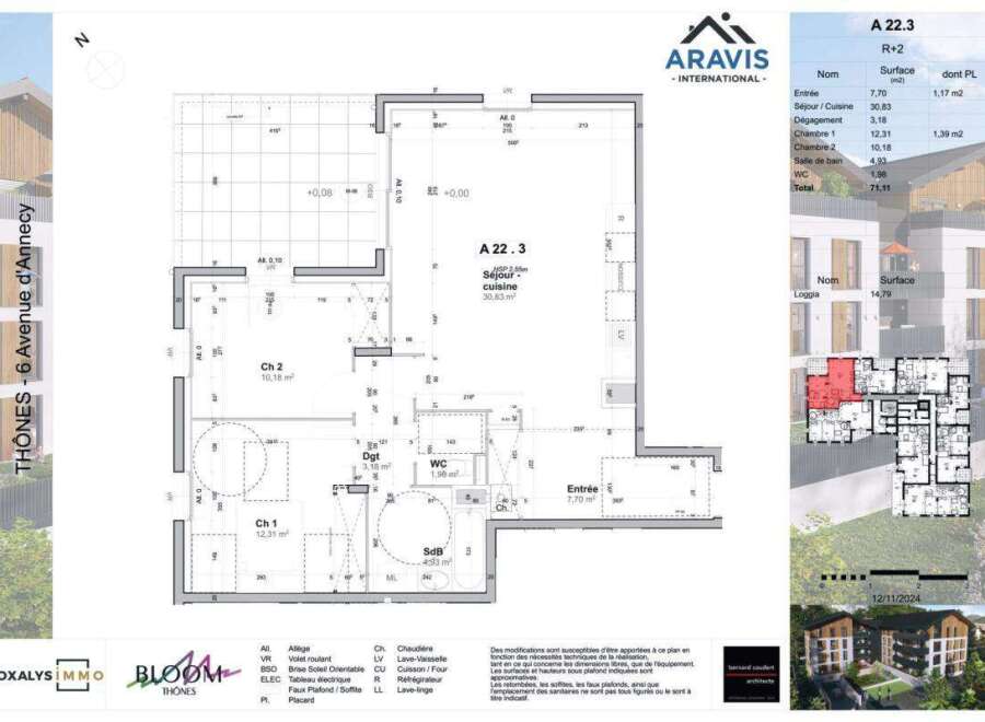 Apartment in Thones - Image 3