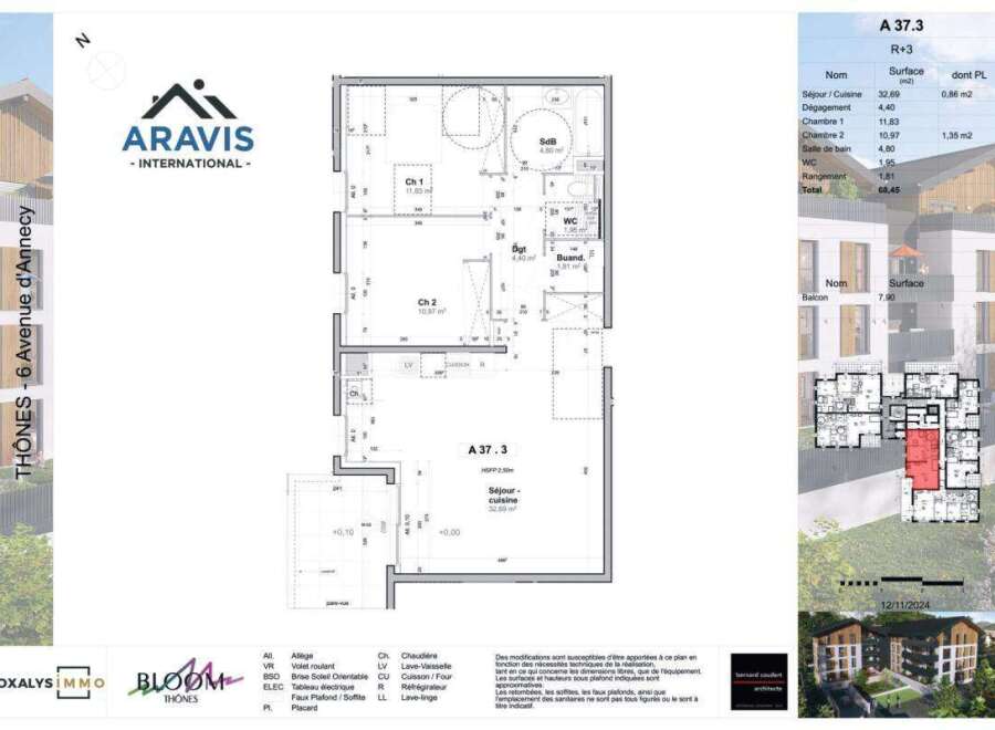 Apartment in Thones - Image 2