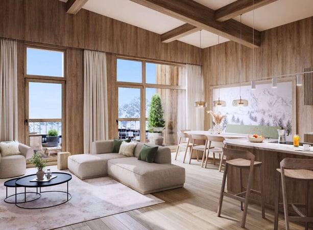 Apartment in Val-d'Isere - view 1