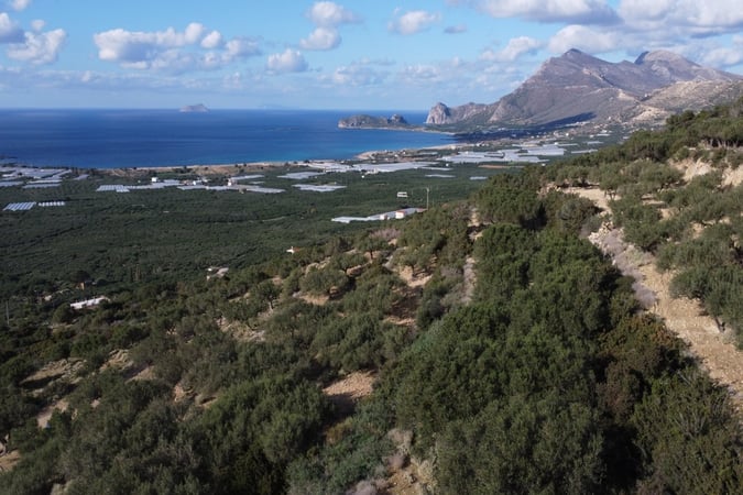 House in Falasarna - view 1