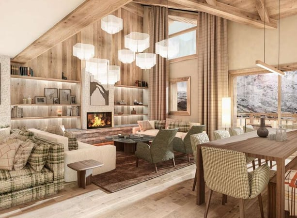 Apartment in Le Praz - view 1