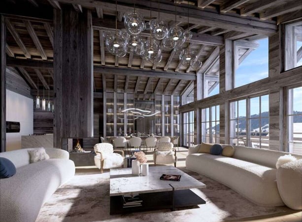 Chalet in Megeve - view 1