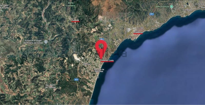 Land in Casares - view 1