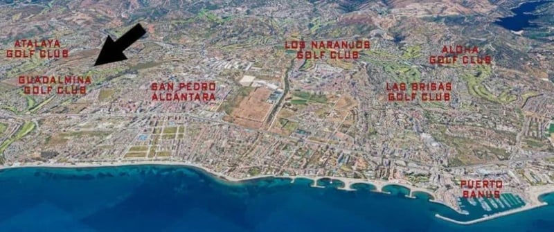 Land in Guadalmina - view 1