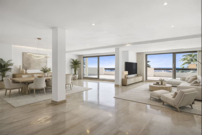 Apartment in Benahavis - view 1