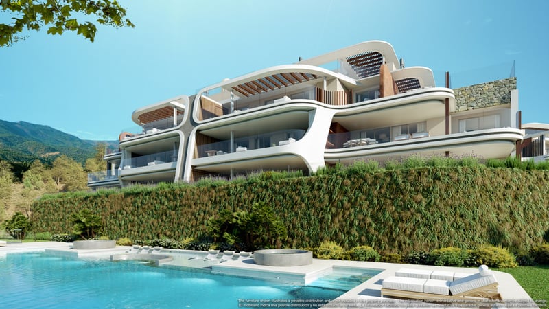 Apartment in Benahavis - view 1