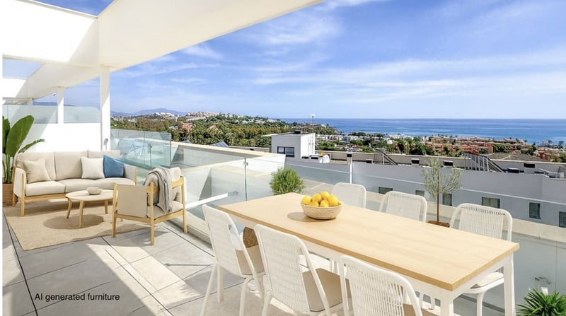Penthouse in Casares - view 1