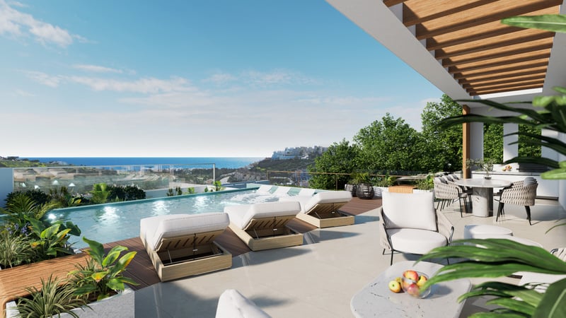 Villa in Casares - view 1
