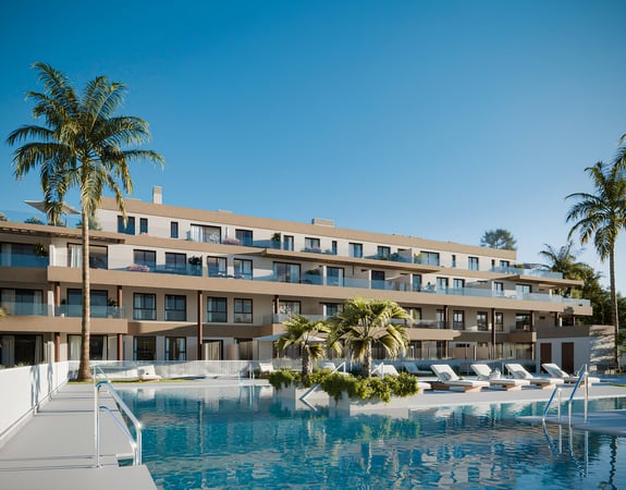 Apartment in Mijas Costa - view 1