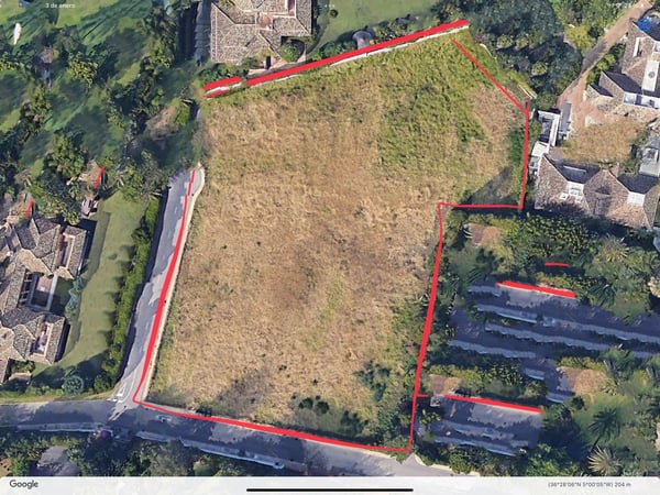 Land in Guadalmina - view 1