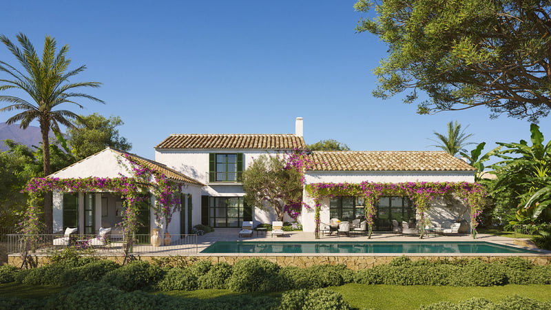 Villa in Casares - view 1