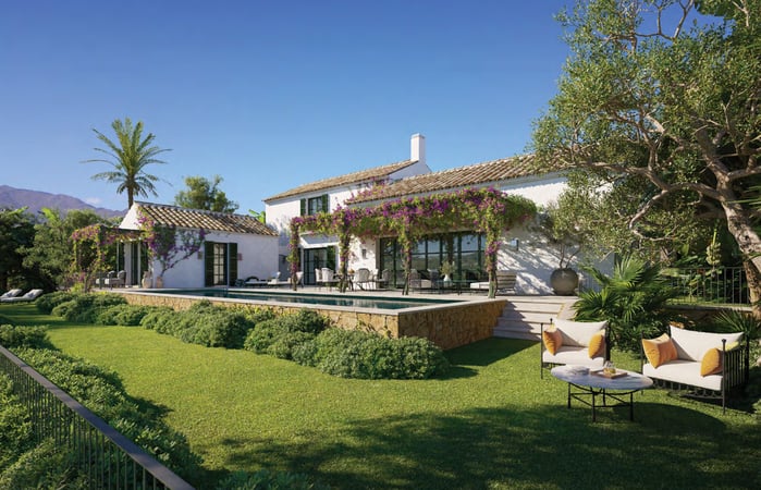 Villa in Casares - view 1