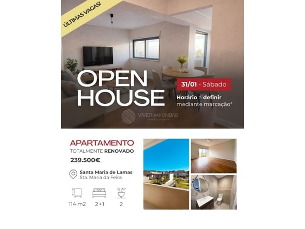 Apartment in Santa Maria de Lamas - view 1