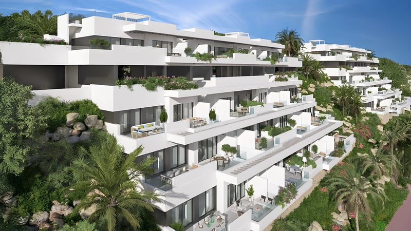 Apartment in Calla de Mijas - view 1