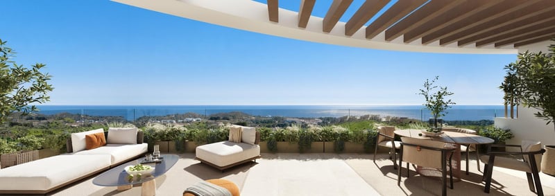 Penthouse in La Cala De Mijas - view 1