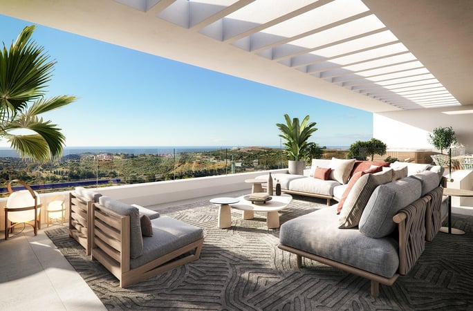 Penthouse in Casares - view 1