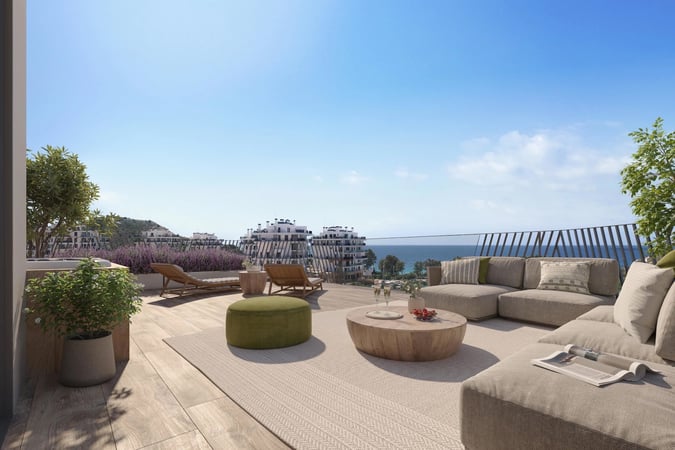 Penthouse in Villajoyosa - view 1