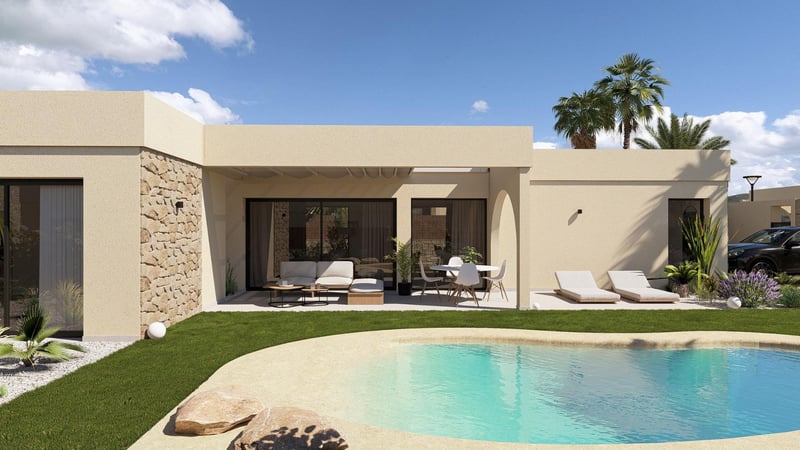 Villa in Los Brianes - view 1