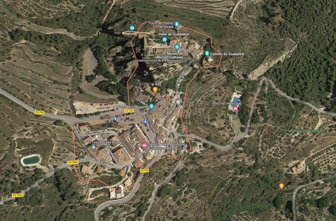 Land in Guadalest - view 1