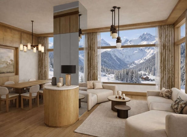 Apartment in Meribel - view 1