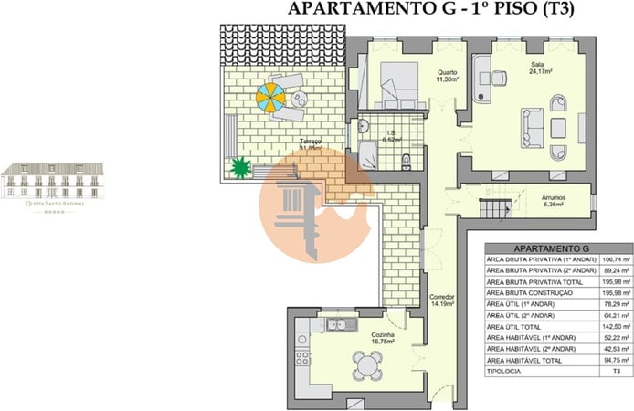 Apartment in Vila Real de Santo Antonio - view 1