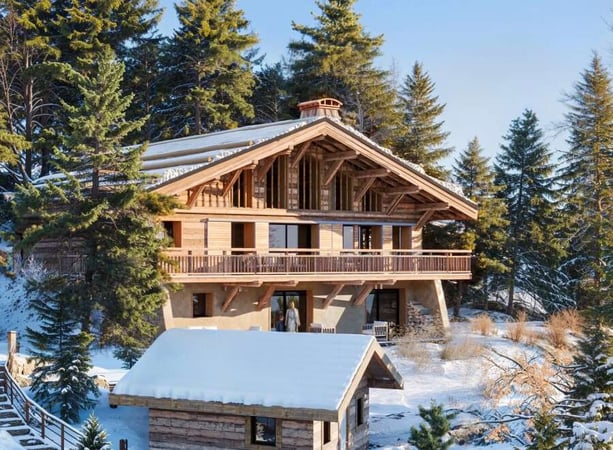 House in Megeve - view 1