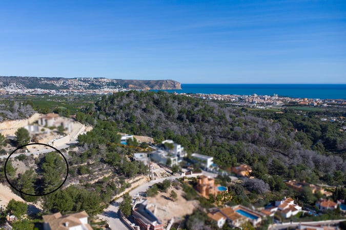Land in Javea - view 1
