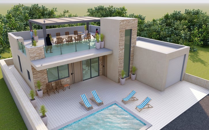 Villa in La Pinilla - view 1