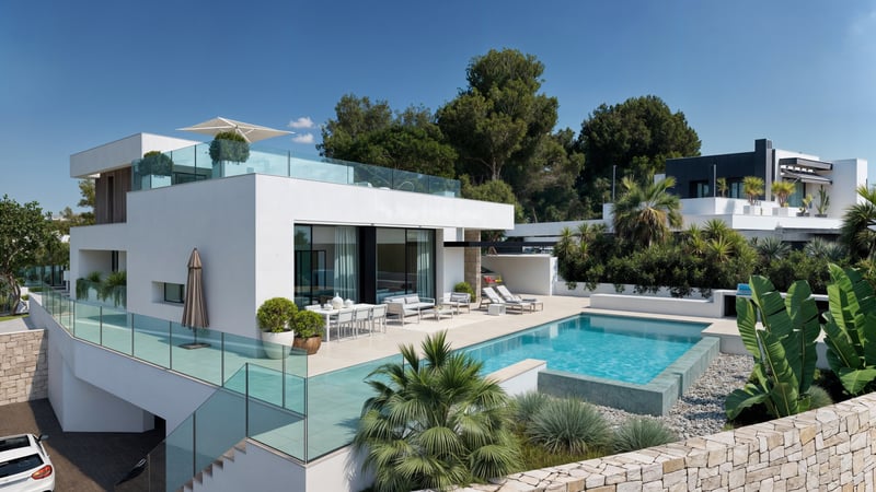 Villa in Moraira - view 1