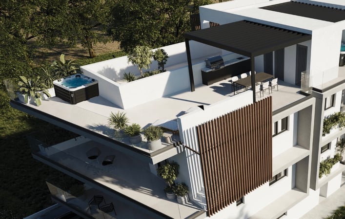 Penthouse in Livadia (Larnakas) - view 1